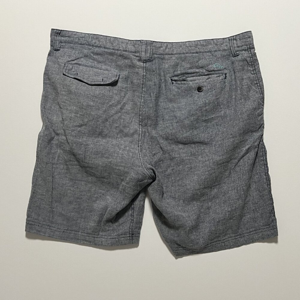 Tommy Bahama Linen Blend Shorts Casual Summer Vacation Gray Men's size 42 - Picture 4 of 7